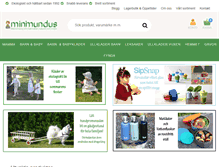 Tablet Screenshot of minimundus.se