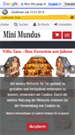 Mobile Screenshot of minimundus.de